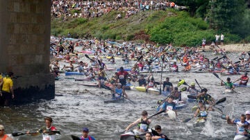 Imagen del 86º Descenso Internacional del Sella