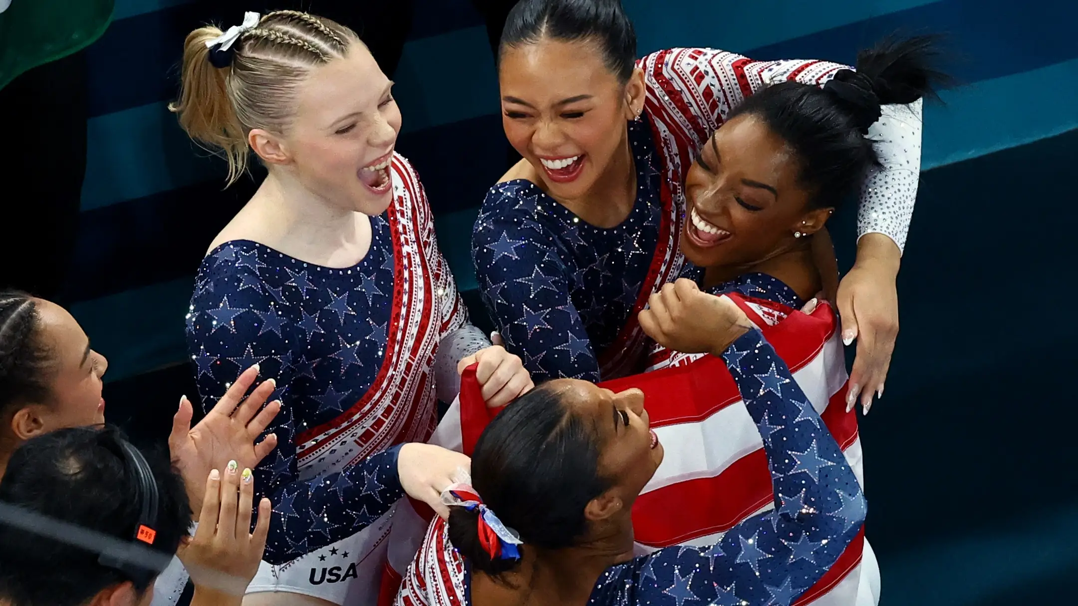Las gimnastas del equipo estadounidense en París 2024 Las gimnastas del equipo estadounidense en París 2024