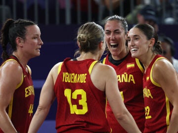 El equipo español de 3x3 en los JJOO de París 2024