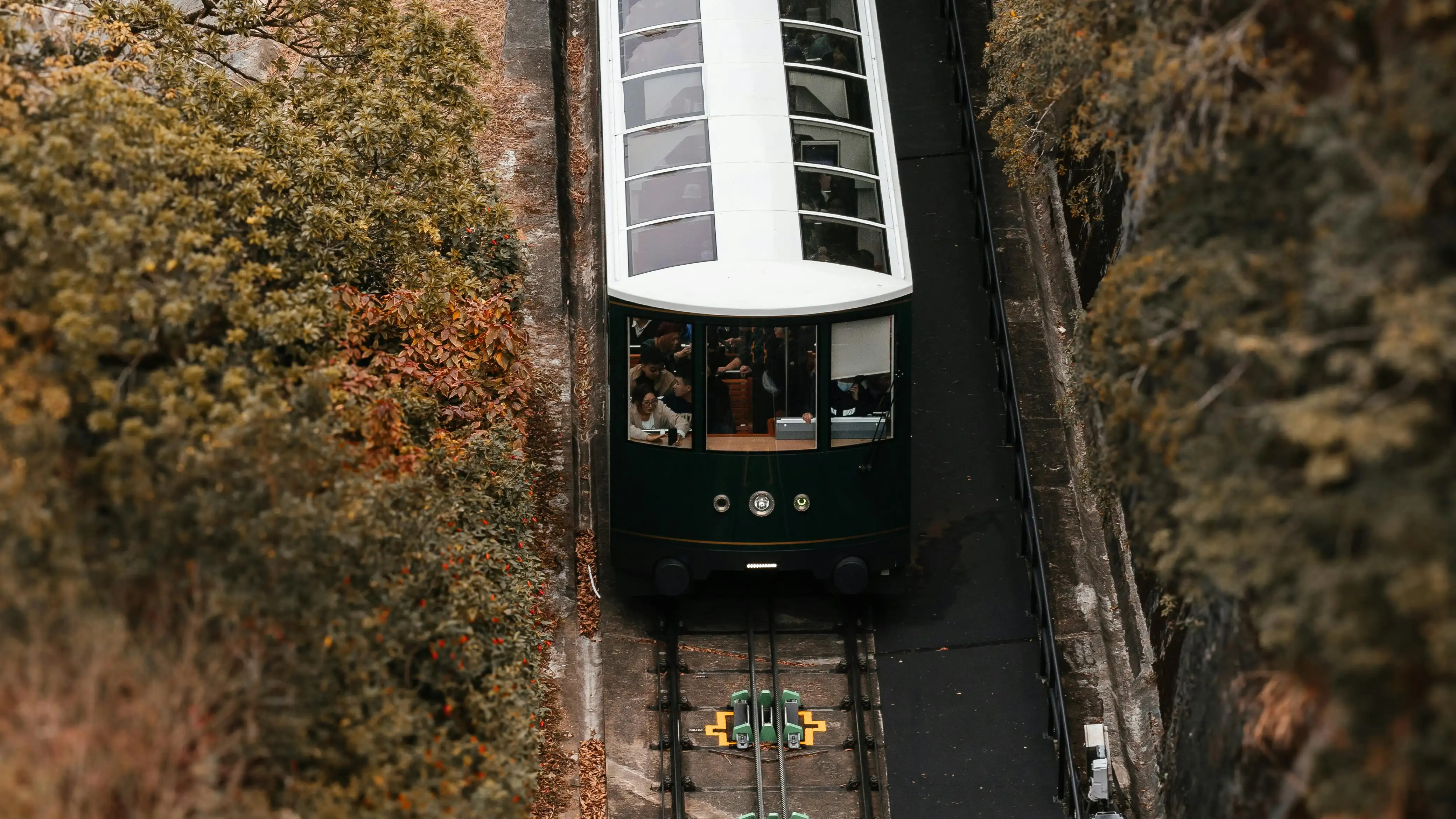 Imagen de archivo de un tren. Imagen de archivo de un tren.
