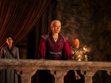 Rheanyra Targaryen (Emma D'arcy) en La Casa del Dragón