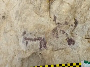 Pinturas rupestres dañadas en Jaén Pinturas rupestres dañadas en Jaén