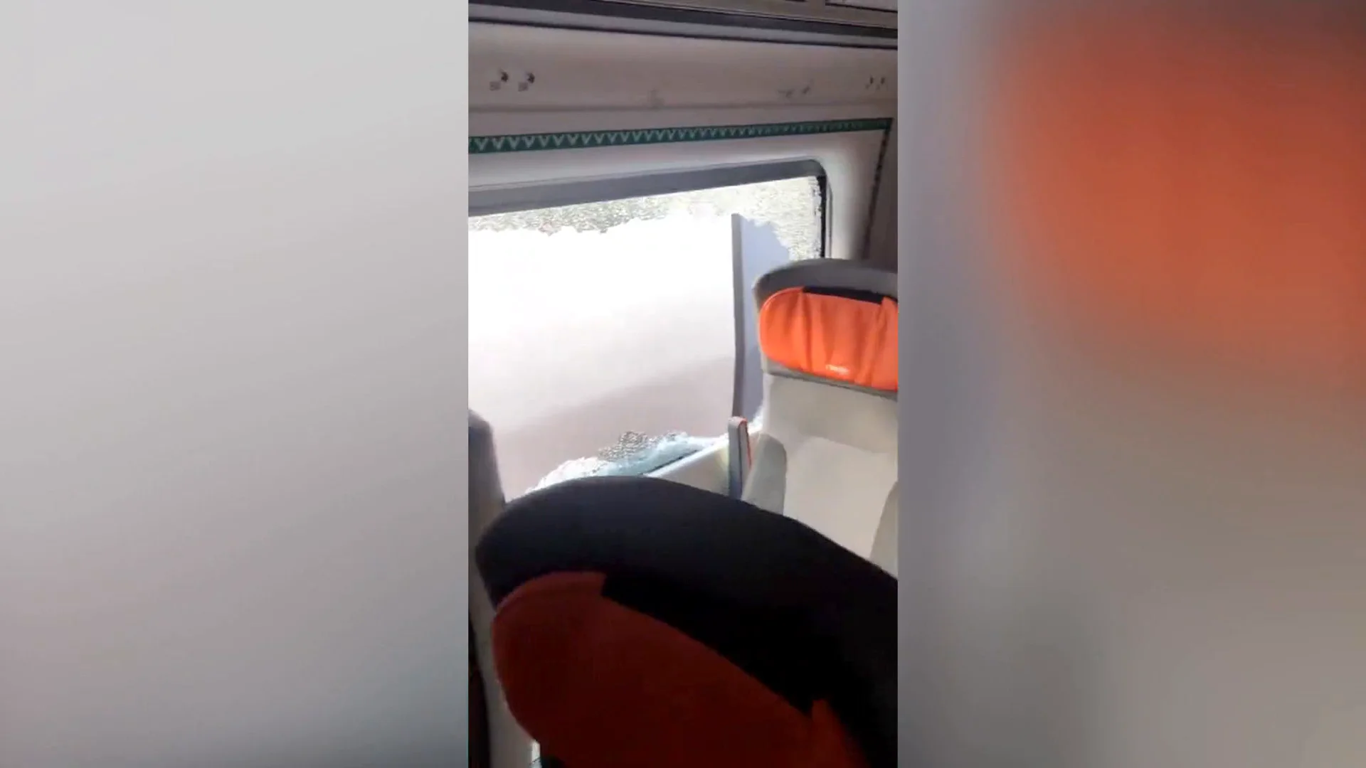 ventana rota retraso chamartin