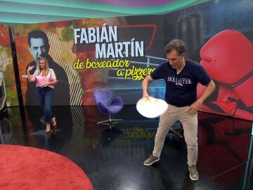 Fabián, de triunfar boxeando a hacerlo cocinando las mejores pizzas del mundo: "He ganado 4 veces"