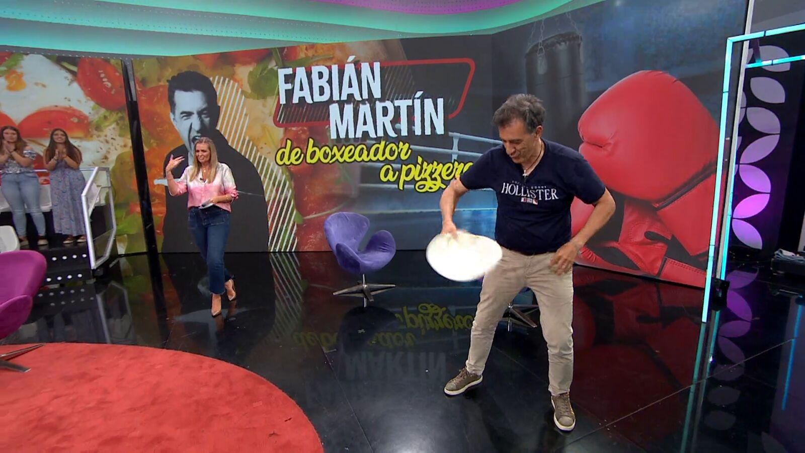 Fabián, de triunfar boxeando a hacerlo cocinando las mejores pizzas del mundo: 