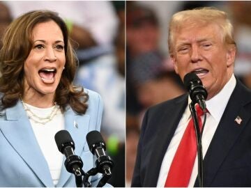 Kamala Harris y Donald Trump