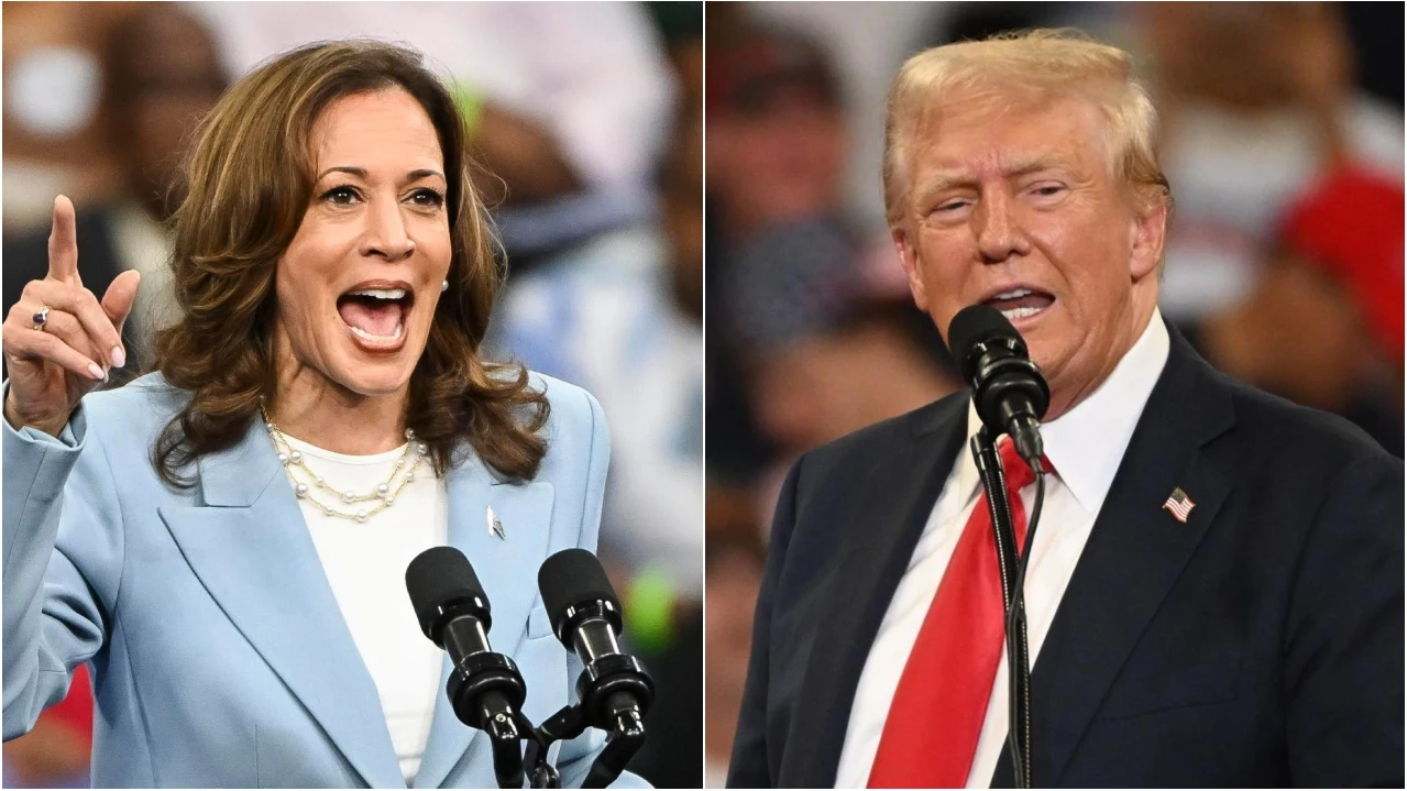 Kamala Harris y Donald Trump