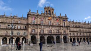 Imagen de archivo de la Plaza Mayor de Salamanca
