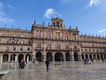 Imagen de archivo de la Plaza Mayor de Salamanca