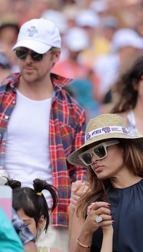 Ryan Gosling y Eva Mendes en los Juegos Olímpicos de París Ryan Gosling y Eva Mendes en los Juegos Olímpicos de París