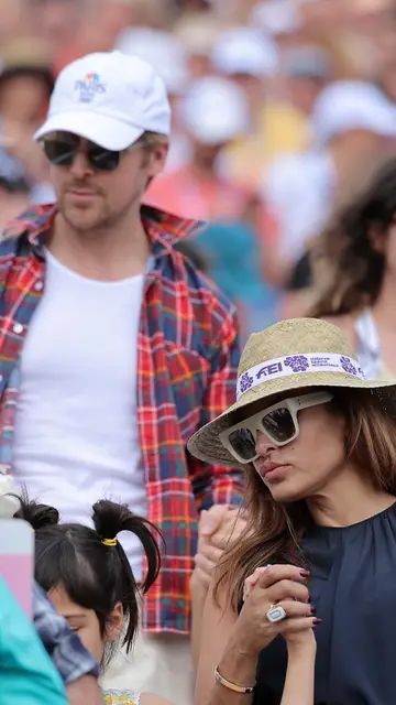 Ryan Gosling y Eva Mendes en los Juegos Olímpicos de París Ryan Gosling y Eva Mendes en los Juegos Olímpicos de París
