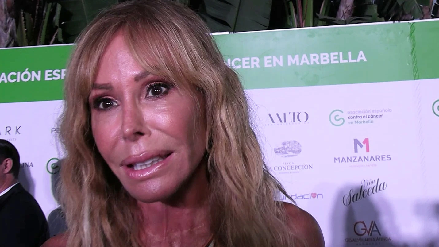 Lara Dibildos, en un evento en Marbella