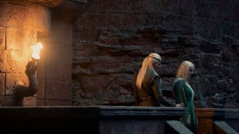 Healena y Aemond Targaryen en La Casa del Dragón