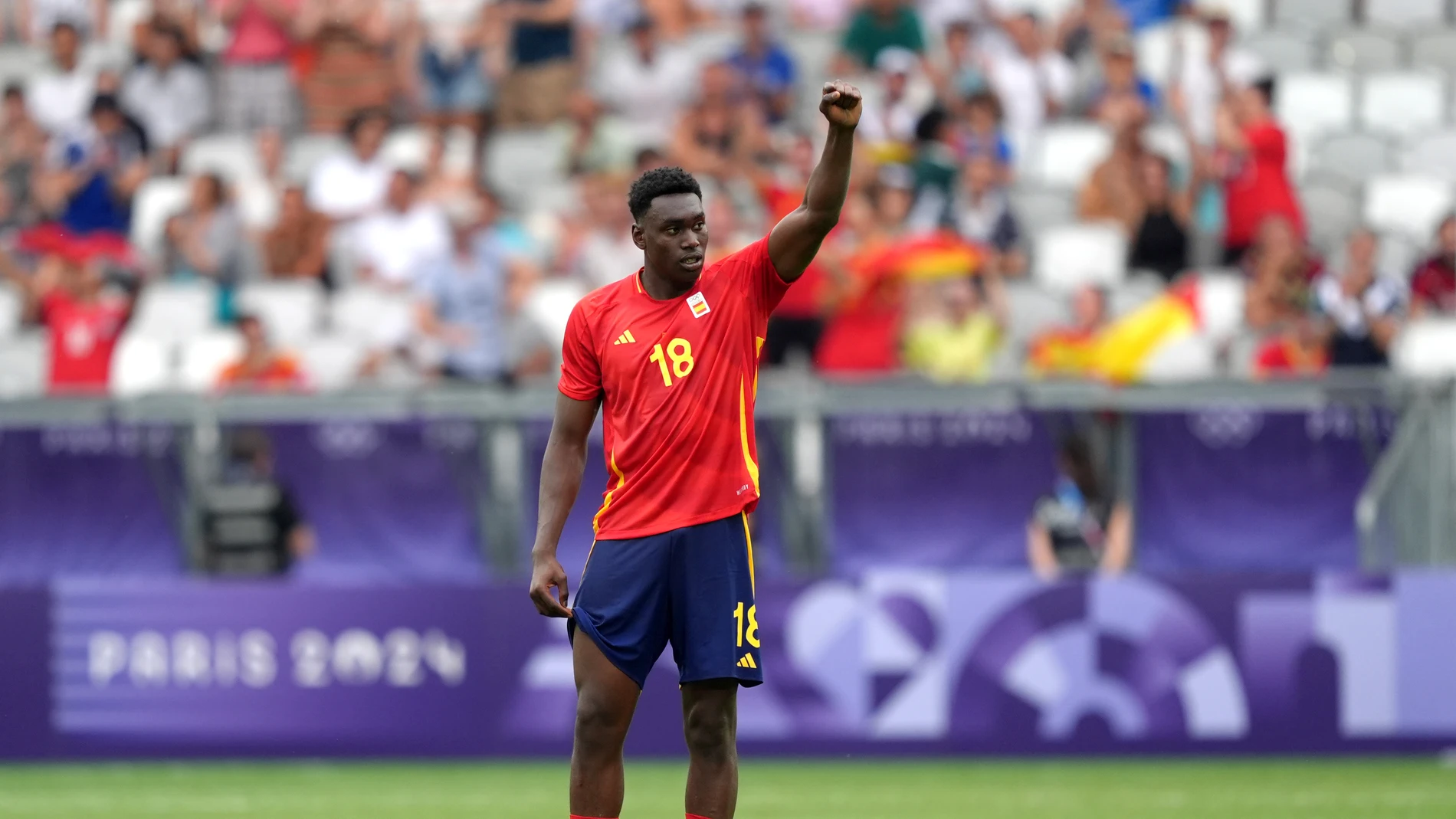 Samu Omorodion en los Juegos Olímpicos Samu Omorodion en los Juegos Olímpicos