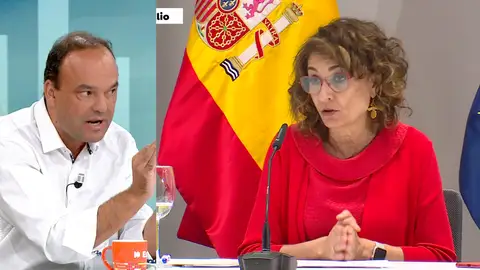 Economista en Espejo Público. Economista en Espejo Público.