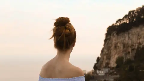 Moño sin pinza Moño sin pinza