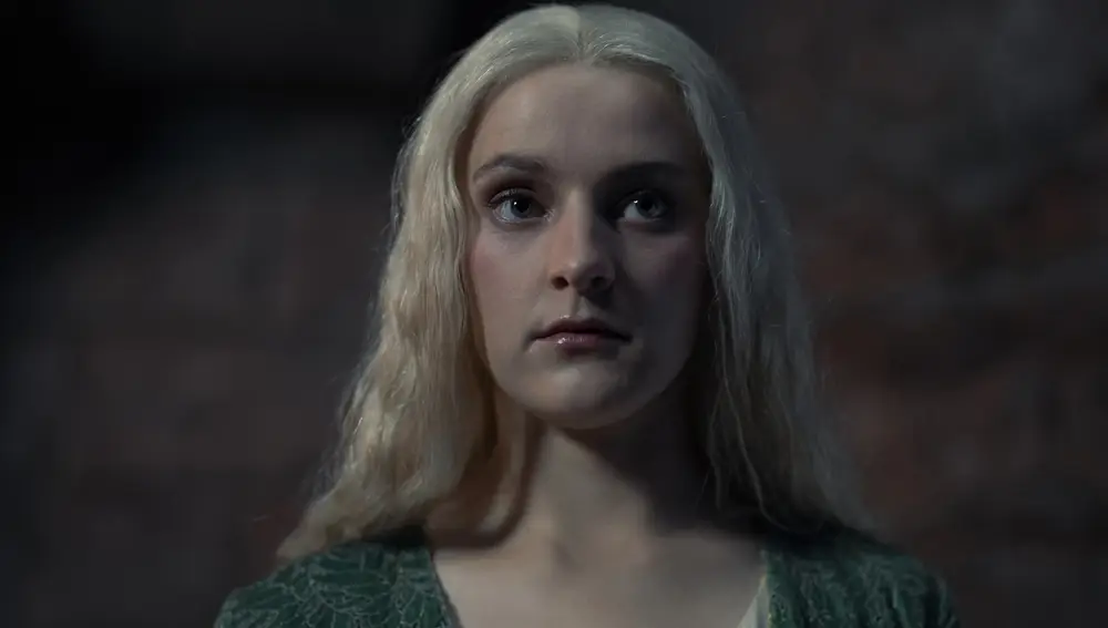 Healena Targaryen (Phia Saban) en La Casa del Dragón Healena Targaryen (Phia Saban) en La Casa del Dragón