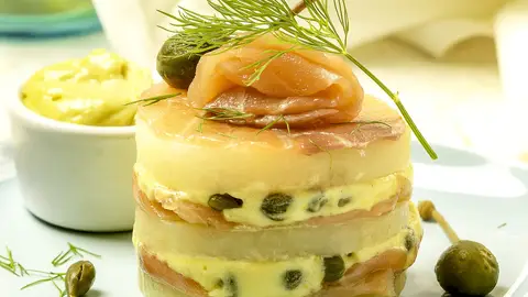 Timbal de patata Timbal de patata