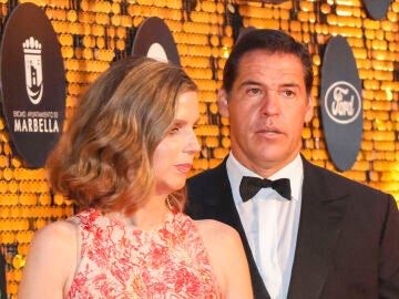 Luis Alfonso de Borbón y Margarita Vargas, en la Gala Starlite