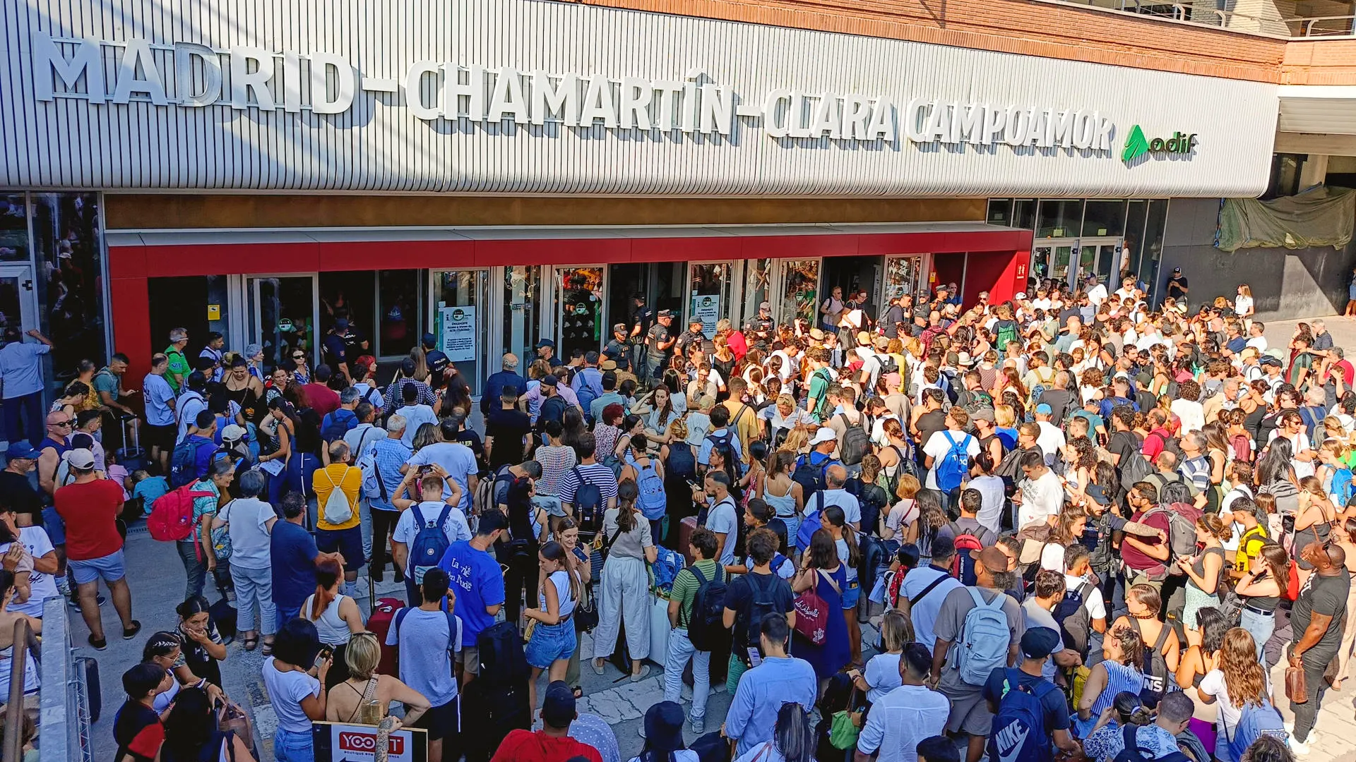 Caos en Chamart&iacute;n