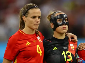 Irene Paredes (i) y Cata Coll Irene Paredes (i) y Cata Coll
