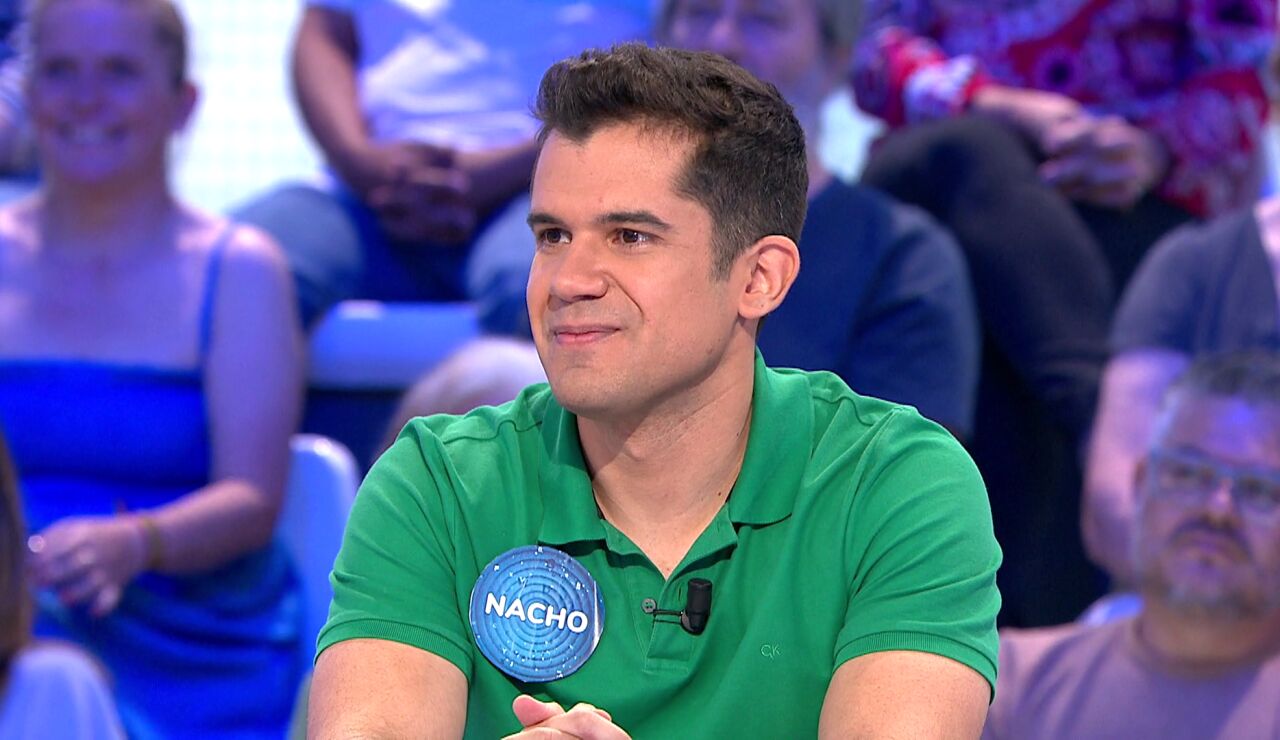 Los nervios de Nacho Mangut al regresar a Pasapalabra: &ldquo;Voy a saltarme el protocolo&rdquo;