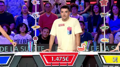 El público ayuda a Dani para una jugada de diez El público ayuda a Dani para una jugada de diez