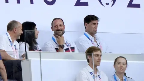 Haakon de Noruega en los Juegos Olímpicos de París Haakon de Noruega en los Juegos Olímpicos de París