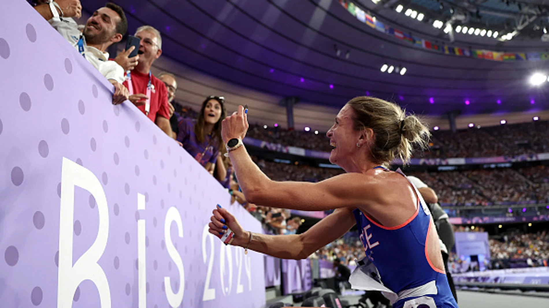 Alice Finot en los Juegos Olímpicos Alice Finot en los Juegos Olímpicos