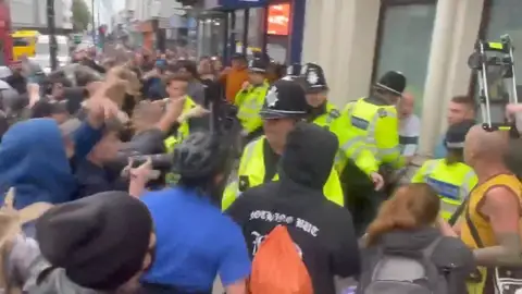 Protestas en Reino Unido Protestas en Reino Unido