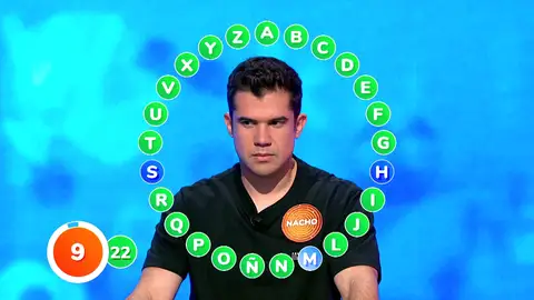 Nacho decide El Rosco en su último turno: tablas con Manu… ¡o ir a por el bote! Nacho decide El Rosco en su último turno: tablas con Manu… ¡o ir a por el bote!