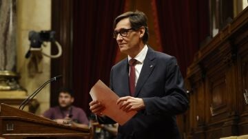 Salvador Illa en el Parlament
