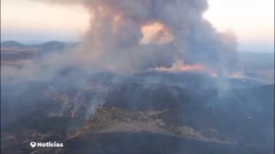Estabilizado el incendio de La Estrella: baja a 0 el nivel de peligrosidad y los vecinos recobran la normalidad