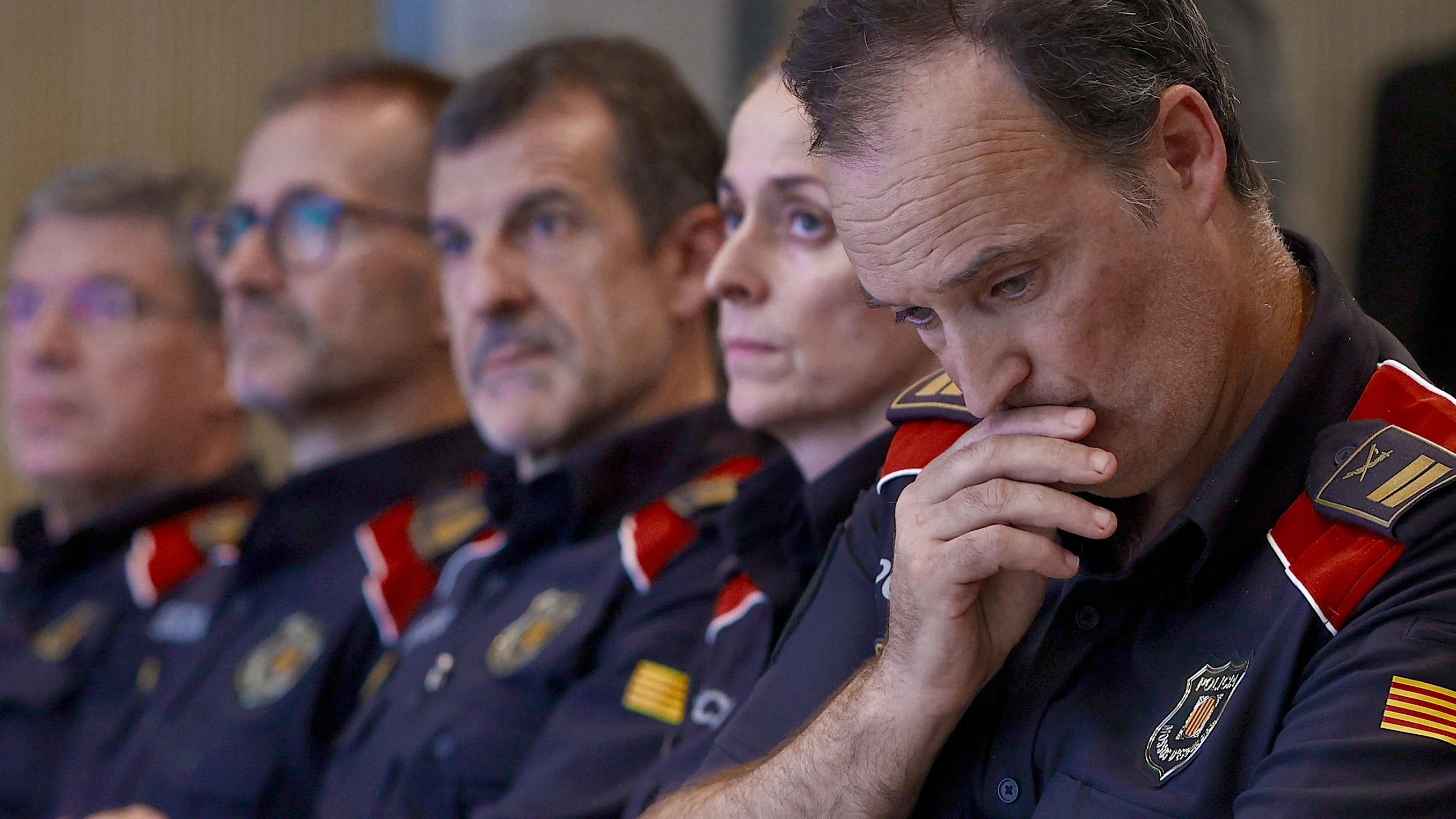 El comisario jefe de los Mossos d,Esquadra, Eduard Sallent El comisario jefe de los Mossos d,Esquadra, Eduard Sallent