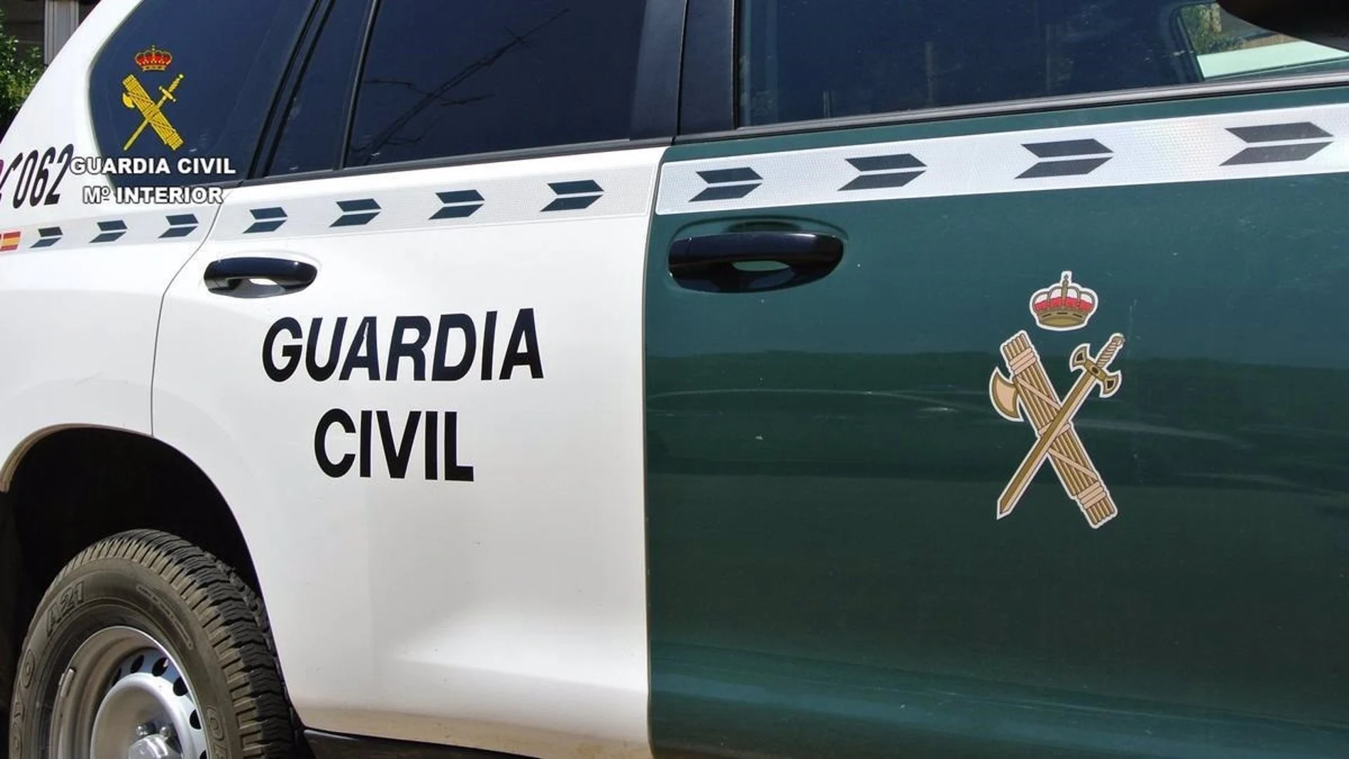 Imagen de archivo de un coche de la Guardia Civil Imagen de archivo de un coche de la Guardia Civil