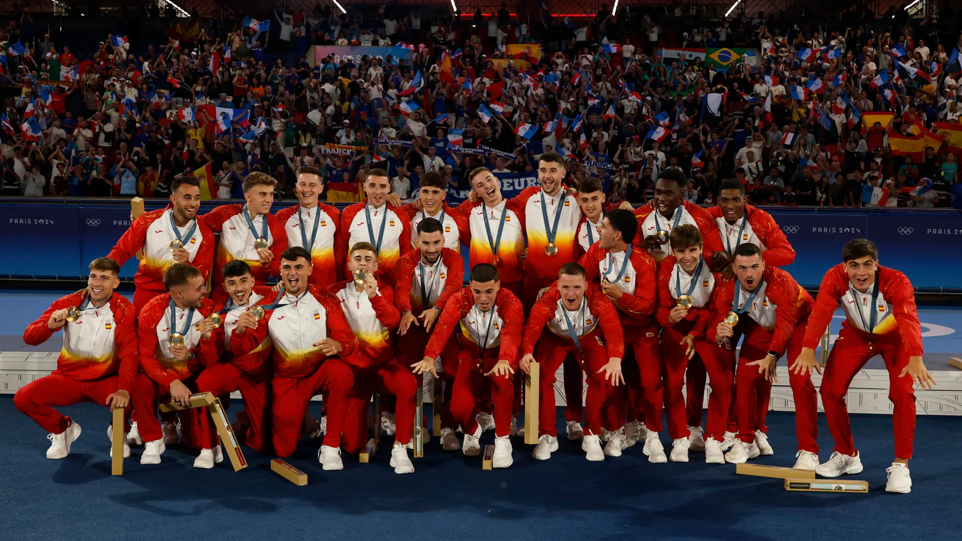 España consigue el oro tras vencer a Francia en la final de fútbol de los Juegos España consigue el oro tras vencer a Francia en la final de fútbol de los Juegos