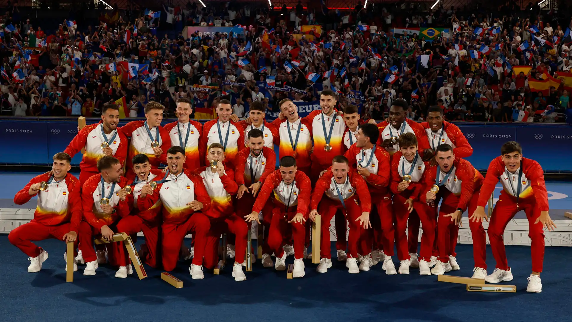 España consigue el oro tras vencer a Francia en la final de fútbol de los Juegos España consigue el oro tras vencer a Francia en la final de fútbol de los Juegos