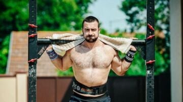 El deportista Lazar Dukic