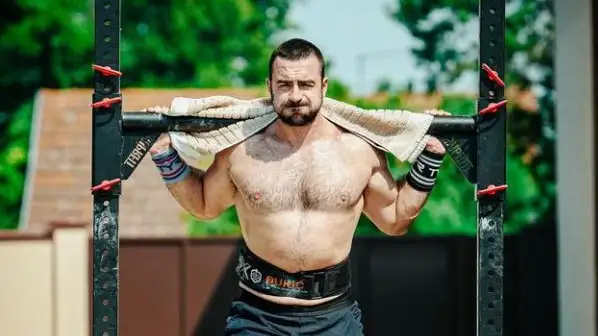 El deportista Lazar Dukic El deportista Lazar Dukic