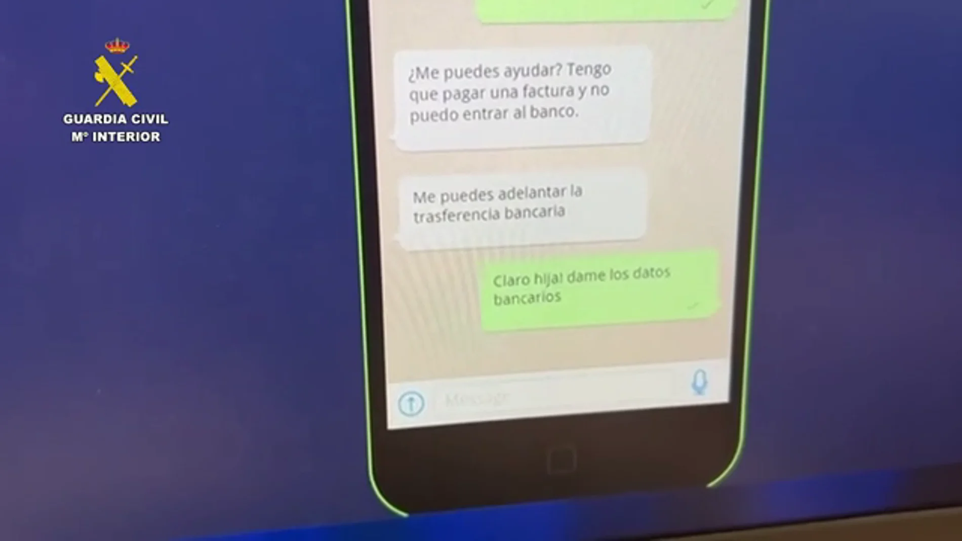 El mensaje del hijo en apuros: El timo que ha estafado ya 1.400.000 de euros El mensaje del hijo en apuros: El timo que ha estafado ya 1.400.000 de euros