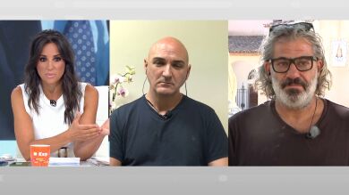 El cara a cara de Albert Palacio y Serafín Giraldo tras la huida de Puigdemont: 