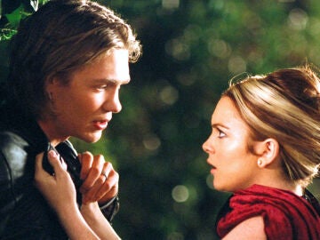 Chad Michael Murray y Lindsay Lohan en Ponte en mi lugar