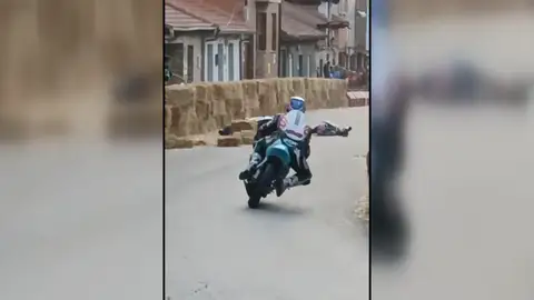 El accidente mortal en el GP de La Bañeza El accidente mortal en el GP de La Bañeza