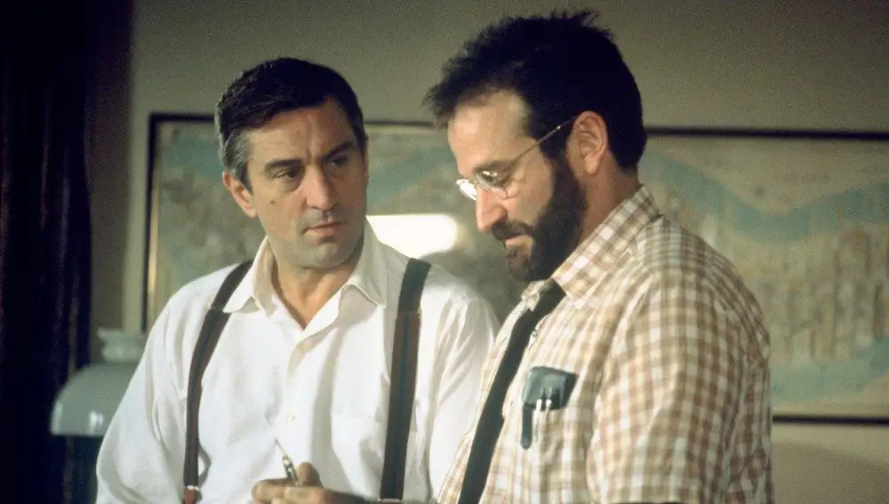 Robert De Niro y Robin Williams en Despertares Robert De Niro y Robin Williams en Despertares