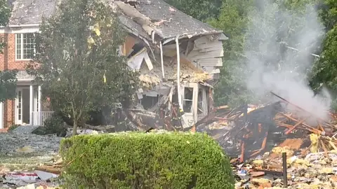 Explota una casa en Maryland Explota una casa en Maryland