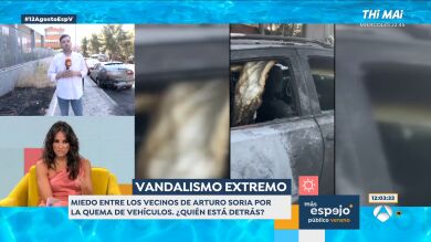 Coches calcinados, retrovisores arrancados... el sinvivir de los vecinos de Arturo Soria, en Madrid, por culpa del vandalismo