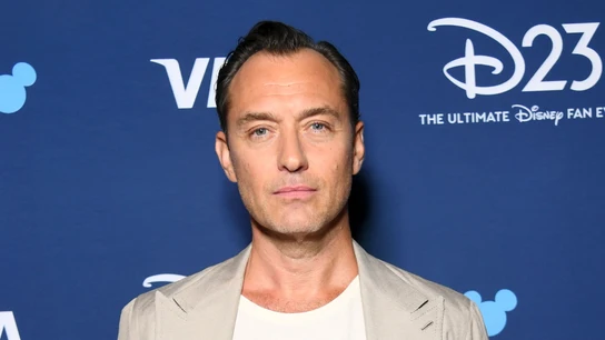 Jude Law en el D23 en Anaheim Jude Law en el D23 en Anaheim