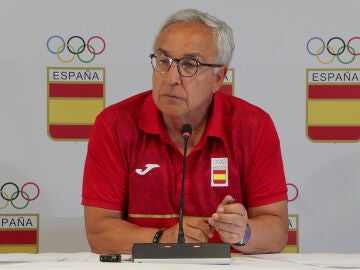 Alejandro Blanco en rueda de prensa sobre la participación española en los Juegos Olímpicos de París 2024