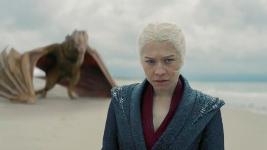 Rhaenyra Targaryen (Emma D'arcy) en La Casa del Drag&oacute;n