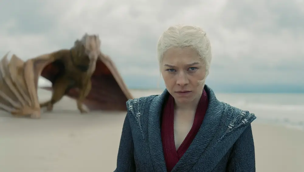 Rhaenyra Targaryen (Emma D'arcy) en La Casa del Dragón Rhaenyra Targaryen (Emma D'arcy) en La Casa del Dragón